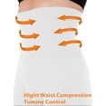 thumbnail image 4 of High Waist Tummy Control Full Length Legging Compression Top Pants Fleece Lined Plus Size XL 2XL, 4 of 4