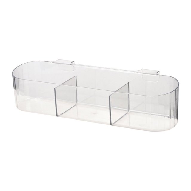 Kitchen Produce Divided Storage Box Sturdy Durable Portable Box for Household Storage Management