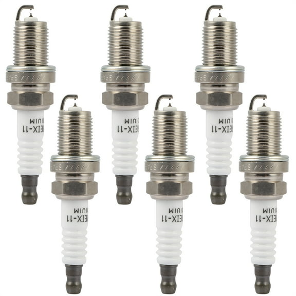 ECCPP 6 PCS Platinum Iridium Spark Plugs for Hyundai Sonata 2006-2010, Santa Fe 2007-2009, Tucson 2005-2009, Azera, Veracruz, Entourage, Tiburon & for Kia Sorento, Sportage, Sedona