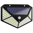 thumbnail image 4 of Laklulu - Juego de 2 focos solares con sensor de movimiento, luz solar de pared brillante de cuatro lados y 100 LED, 4 of 5