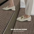 thumbnail image 4 of 7Pcs Non-Slip Carper Stair Treads For Wooden Steps Indoor Self Adhesive Stair Rugs Peel And Stick Stair Runners For Dogs Kids And Elder Stair Mats, 4 of 8