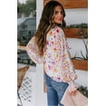 thumbnail image 3 of Women's Cakewalk Floral Smocked Blouse, 3 of 21
