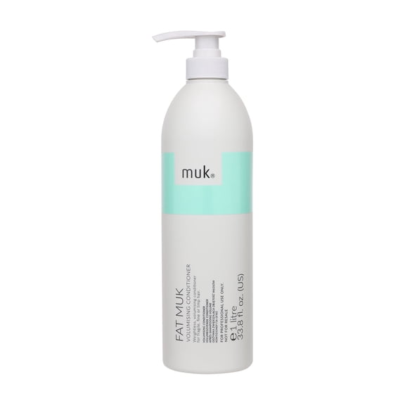 Muk Fat Volumising Conditioner, Volume Boosting Conditioner, Thickening Hair Conditioner, Lightweight Moisturizing Conditioner for Fine Thin Hair, 33.8 oz