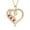 red-A, variant on TIMIFIS Necklace Love Heart Pendant Necklaces Jewelry For Women Birthstones Rose Gold Jewelry Birthday Gifts For Women Mom Girlfriend Her For Anniversary Gifts - Summer