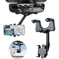 thumbnail image 1 of Rearview Mirror Phone Holder For Car 360 Rotatable And Retractable Car Phone Holder For All Phones, 1 of 5
