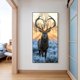 thumbnail image 5 of Cuadros Decorativos 5D bricolaje taladro redondo completo diamante pintura ciervo Animal hogar pared arte artesanía regalo Tmvgtek embutido en tela, 5 of 9