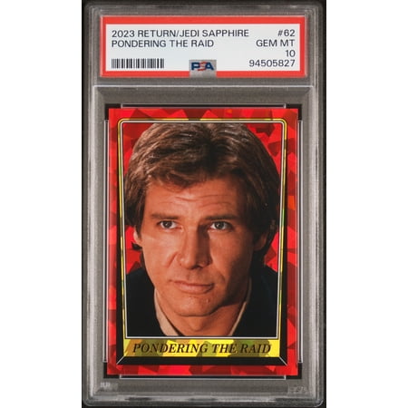 2019 Star Wars Chrome Legacy han solo #62 PSA 10