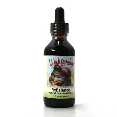 WishGarden Herbs Rebalance After Birth Hormonal, 2 fl oz (59 ml)