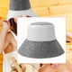 thumbnail image 5 of Sombrero de sauna Accesorios de sauna Protege cabello del sobrecalentamiento Durabilidad Regalo portátil Ligero Protección para cabello Cómodo Estilo B gris blanco, 5 of 7