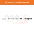 thumbnail image 2 of MAX Advanced Brakes - Front Brake Kit For 2010-2011 Kia Soul| Carbon Ceramic Brake Pad and Rotor Kit| Daily Driving Geomet Coated Brake Rotors, 2 of 9
