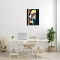 thumbnail image 2 of Stupell Industries Modern Bob Marley Portrait Abstract Geometric Pattern, 24 x 30, Design by Birch&Ink, 2 of 5