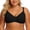 #0163-Black, variant on Plus Size Bow Detail Bras Underwire Full Coverage Lift Support Bralettes Soft Lift Breathable Curvy Intimates Gift