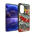 thumbnail image 1 of apanese-traditional-textile-1 Phone Case, Degined for Motorola Moto Edge 2022 Case Men Women, Flexible Silicone Shockproof Case for Motorola Moto Edge 2022, 1 of 1