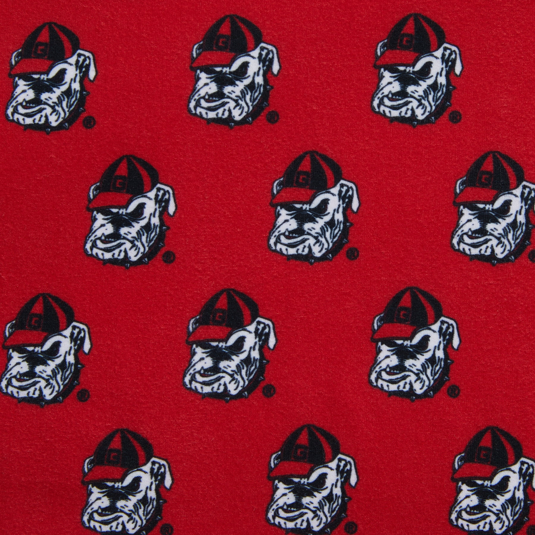 NCAA Mens Georgia Bulldogs All Over Print Pajama Pants