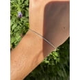 thumbnail image 2 of 1Ct Round Cut Real Moissanite Tennis Women's Bracelet 14K Yellow Gold Plated, 2 of 2