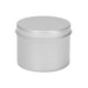 thumbnail image 2 of Paquete de 72 Latas Redondas de Metal, Caja de Latas para Velas, Tarro de Aluminio Negro, Almacenamiento, Olla Vacía, Latas Simples, Contenedor Cosmético de Crema, 2 of 8