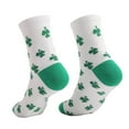 thumbnail image 2 of ktowifly St Patricks Day Cotton Quarter Socks for Men Cute Printed Casual Comfortable Soft Comfy Sock, 2 of 6