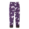thumbnail image 4 of 3-13T Little Big Girls Winter Thick Warm Long Pants Printing Fleece Lined Footless Leggings, 4 of 8