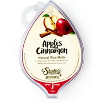 Apples & Cinnamon Soy Wax Melts - All Natural Essential Oils Phthalate Free - Shortie's Candle Company