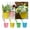 4PCS-Multi color, variant on 4 Pcs Hanging Flower Pots Metal Iron Bucket Planter Pot Metal Bucket Flower Holder with Hook Indoor Outdoor Decor for Railing Fence Balcony Garden (Black),Christmas Gift