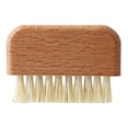 thumbnail image 5 of dianhelloya Bristle Nail Brush Solid Wood Gentle Cleaning Tool Removes Stains Convenient Nail Cleaning Brush for Hands Nails Yellow, 5 of 8
