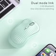 thumbnail image 2 of Mouse Inalambrico ONE-UP MOUSE257 Bluetooth 2.4G Recargable 1600 DPI Silencioso, 2 of 5