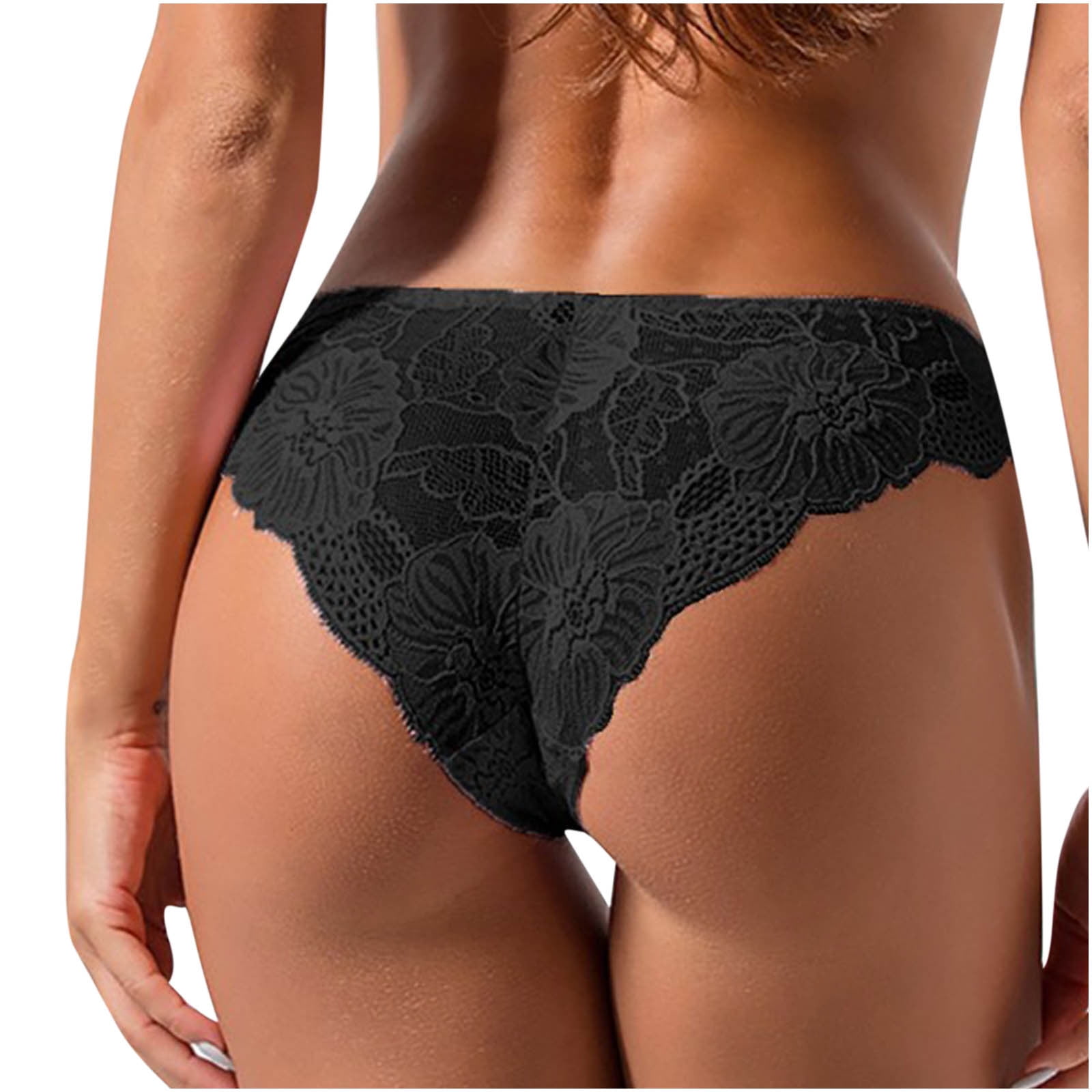CYMMPU Breathable Sexy Cotton G-String Thongs Ladies Underwear Comfort  Strechy Lingerie Low Waist Hipster Knickers for Women