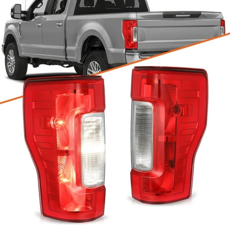 Pair Tail Lights Brake Lamps LH & RH Fit For 2017-2019 Ford F250 F350 Super Duty