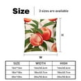 thumbnail image 5 of Peach Velvet Throw Pillow Covers Set of 2 with Unique Patterns for Bed and Sofa, Available in 16x16, 18x18, and 20x20 Inches for Various Occasions, 5 of 6