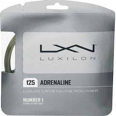 UPC: 0883813511211 | Luxilon Adrenaline 125 Strings ( Silver )