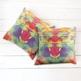 thumbnail image 2 of Ambesonne Colorful Throw Pillow Cover 2 Pack, King of Jungle Lion, 16", Multicolor, 2 of 6