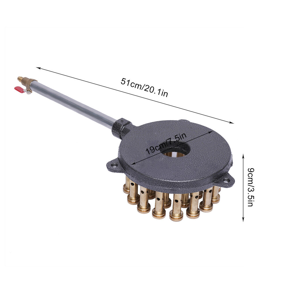 Cast Iron Outdoor High Pressure Liquefied Gas Propane Burner Gas Camping Stove