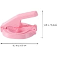 thumbnail image 4 of Manual Tortilla Maker Press Corn Tortillas Sugar Pancakes Dumpling Skin Dough Presser Kitchen Gadget Pink1pc, 4 of 5