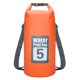 thumbnail image 5 of Bolsa de trekking impermeable con ruedas Bolsa seca con cierre naranja 5 l shamjiam Saco seco impermeable, 5 of 9