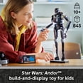 thumbnail image 4 of LEGO Star Wars: Andor K-2SO Security Droid - Building Toy For Kids, Ages 10+ - Makes a Cool Gift for Boys and Girls - Model Kit and Room Decor Idea For Sci-Fi Adventure Fans - 75434, 4 of 8