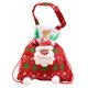 thumbnail image 4 of Bolsas de regalo para muñecos de punto navideños, bolsa para golosinas, bolsa de regalo para dulces con cuerda de enano navideño Papá Noel rojo, 4 of 9
