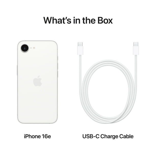 Apple iPhone 16e ホワイト 128GB Apple iPhone 16e 128GB - White - Unlocked | Best Buy Canada