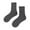 Dark Gray, variant on Seductiva Socks for Men and Women Women's Solid Color Medium Tube Socks Light and Thin Spring and Summer Candy Colored Multi Colored Four Season Soft Socks Lady Short Socks 2PC