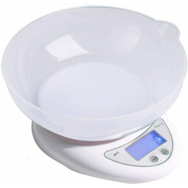 Imeshbean Digital Kitchen Scale Diet Food Cooking Weigh in Pounds