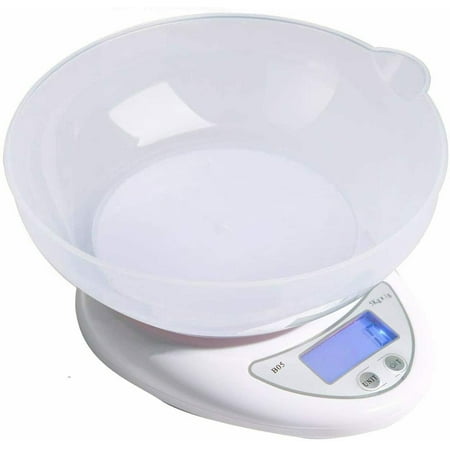 

Imeshbean Digital Kitchen Scale Diet Food Cooking Weigh in Pounds Grams Ounces and Kg US