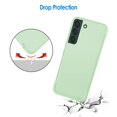 thumbnail image 6 of JETech Slim Fit Case for Samsung Galaxy S22 5G 6.1-Inch, Thin Phone Cover with Shock-Absorption and Carbon Fiber Design (Green), 6 of 7