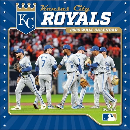 Turner Licensing MLB Kansas City Royals 2026 Wall Calendar