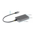thumbnail image 3 of StarTech.com 4-Port USB-A Hub, 5Gbps, Bus Powered, USB-A to 4x USB-A Hub with USB-C Auxiliary Power Input, Portable USB Hub (5g4ac-usb-a-hub), 3 of 5