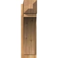 thumbnail image 2 of Ekena Millwork 8"W x 28"D x 28"H Thorton Rough Sawn Craftsman Outlooker, Western Red Cedar, 2 of 4