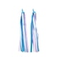 thumbnail image 2 of Bicicleta 2 cintas decorativas para scooter de niños, serpentinas con borlas para manillar de bicicleta (azul), 2 of 7
