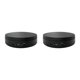 thumbnail image 1 of Riwesomey Soporte de exhibición de plataforma giratoria de rotación de 360 ​​​​° antideslizante para productos electrónicos Negro 2piezas, 1 of 1