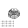 thumbnail image 1 of Mushroom Rivet, Decorative Rivets High Hardness  For Shoes Silver, 1 of 8