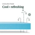 thumbnail image 3 of Zinus 8 inch Green Tea Cool Feel Memory Foam Mattress - King, 3 of 11