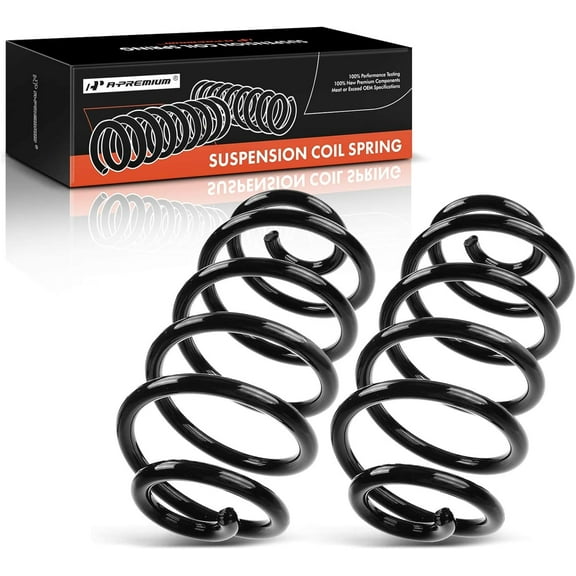 A-Premium 2Pcs Rear Suspension Coil Spring Set Compatible with Chevrolet Cruze 2011-2015, Cruze Limited 2016 & Buick Verano 2012-2017, Driver and Passenger Side, Replace# 13360841, 13366736