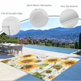 thumbnail image 3 of Yellow Sunflowers Outdoor Rug for Patio/Deck/Porch, Non-Slip Large Area Rug 6 x 9 Ft, Vintage Country Flowers Butterfly Wood Board Indoor Outdoor Rugs Washable Area Rugs, Camping Rug Carpet Runner, 3 of 8